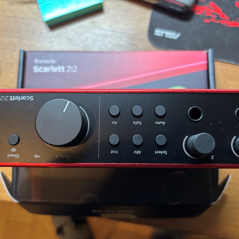 Focusrite Scarlett 2i2 gen4の画像